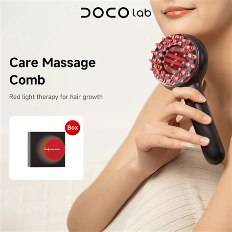 DOCO Electric Massage Comb Vibration Massage Scalp Cleansing Liquid Oil