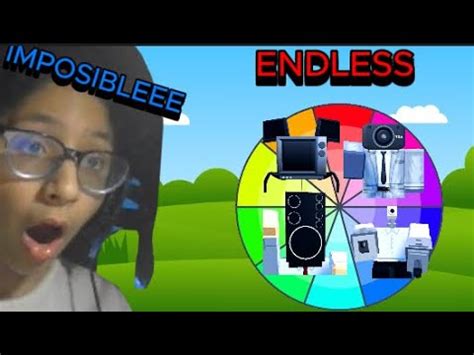 LA RULETA ELIGE MIS UNIDADES PARA EL ENDLESS MODE EN TOILET TOWER