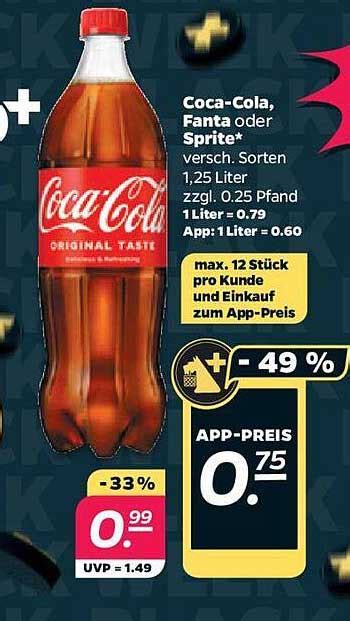 Coca Cola Fanta Oder Sprite Angebot Bei Netto 1Prospekte De