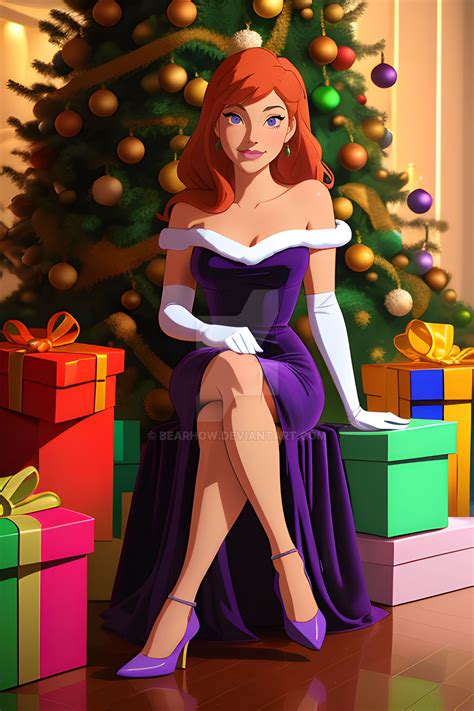 Daphne Blake at Christmas by bearhow on DeviantArt