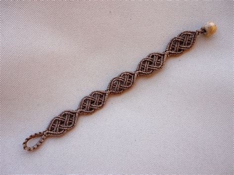 Celtic Knot Macrame Bracelet The Celt Macrame Bracelets Bracelet