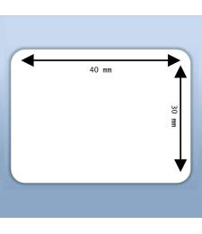 Barcode Direct Blank Self Adhesive Labels