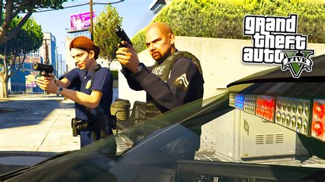 Gta 5 Pc Mods Play As A Cop Mod Gta 5 Sapdfrlspdfr Police Mod