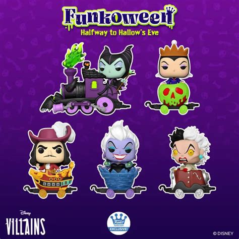 New Funko Pop Disney Villains Train Figures Pop Shop Guide The