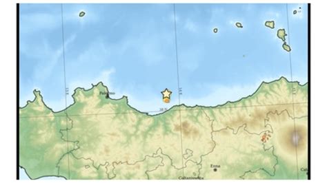 Terremoto Al Largo Di Palermo Ingv Scossa Da 2 7 Live Sicilia