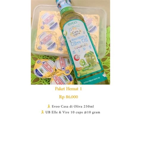 Jual Paket Hemat Mpasi Evoo Casa Di Olivia Ub Elle Vire Anchor