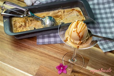 Helado De Caramelo Salado Vegano S Per Cremoso Veganvvocals