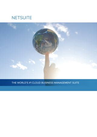 Netsuite Business Management Suite Brochure Pdf