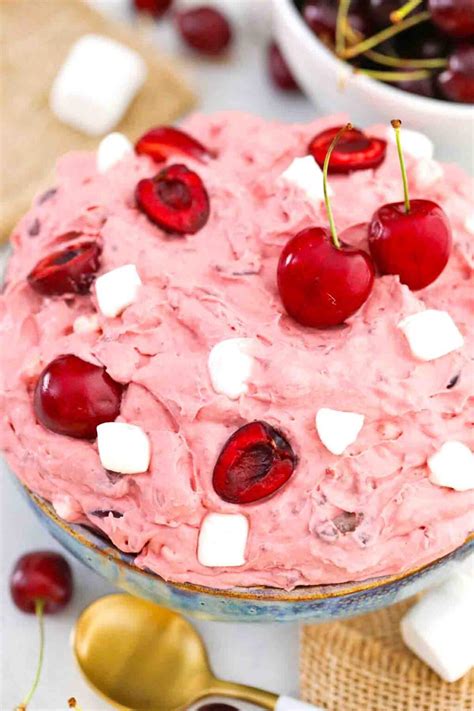 Cherry Cheesecake Fluff Recipe Sweet And Savory Meals