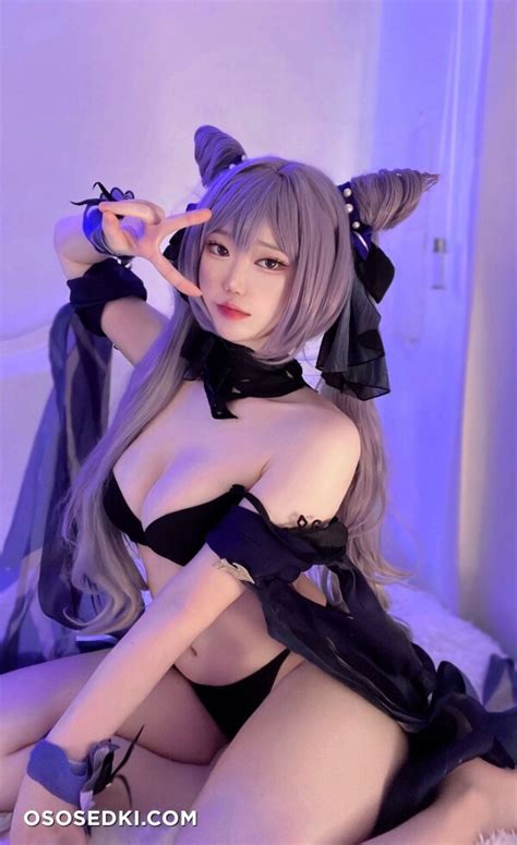 Imeva Keqing Naked Cosplay Asian 12 Photos Onlyfans Patreon Fansly