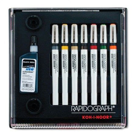 Rapidograph 7-Pen Set by Koh-I-Noor - Cheap Joe's Art Stuff | Pen sets ...