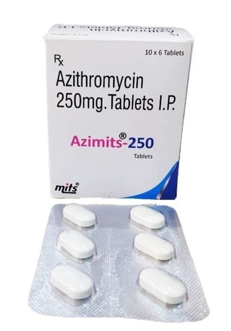 Azimits 250 Mg Azithromycin Tablets At Rs 700 Box In Panchkula ID