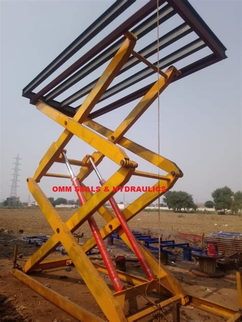 Omm Hydraulic Scissor Lift Operating Height Feet Capacity