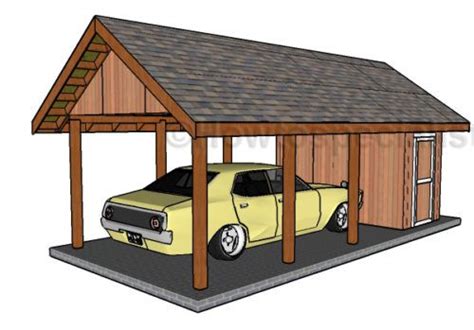 Carport with Storage Plans - Home Interior Ideas