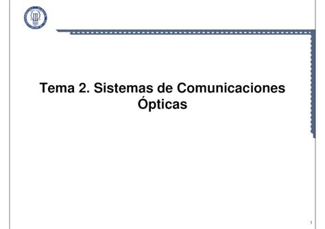 Pdf Tema Sistemas De Comunicaciones Pticas Dokumen Tips