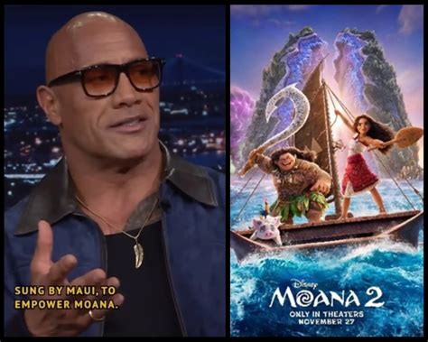 Dwayne Johnson Performs Unreleased Moana Song On The Tonight Show