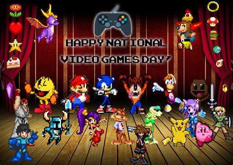 Happy National Video Games Day! by supercharlie623 on DeviantArt