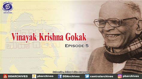 Vinayak Krishna Gokak Poet The Indian Literary Legends Ep