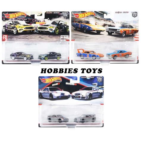 Jual Hot Wheels Premium 2022 Car Culture 2 Pack Seri C HBL96 956C Nissan Skyline Ford Mustang