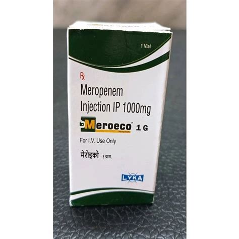 Meroeco 1G Meropenem Injection IP 20 Ml At Rs 963 Box In Nagpur ID