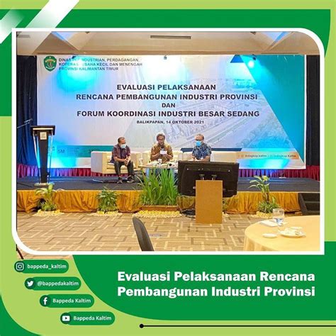 Evaluasi Pelaksanaan Rencana Pembangunan Industri Provinsi