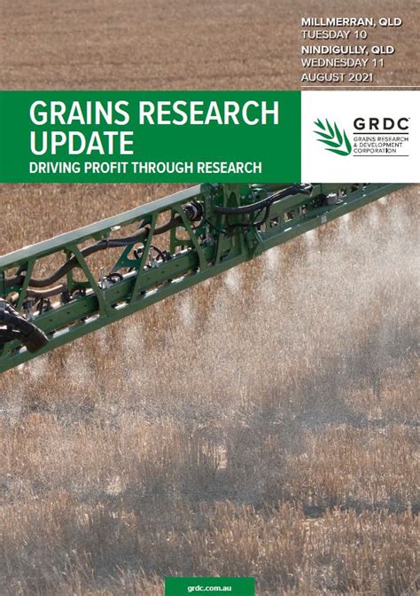 GRDC Grains Research Update Nindigully 2021 GRDC