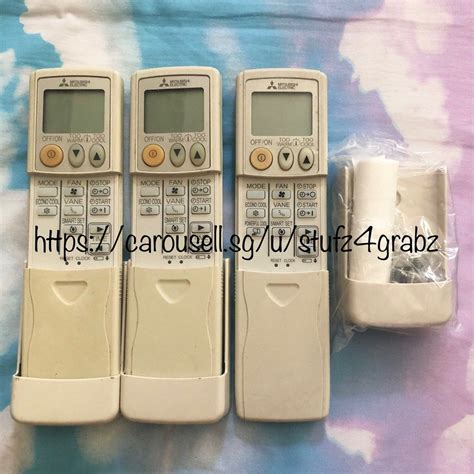 Mitsubishi Electric Aircon Remote Control Tv Home Appliances Air