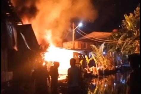 Rumah Di Cililitan Terbakar Karena Korsleting Listrik Kerugian