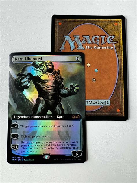 Karn Liberated Ultimate Masters Box Topper Foil Proxy Goddess