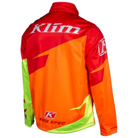 Geaca Snowmobil Non Insulated Race Spec High Risk Red Hi Vis Klim