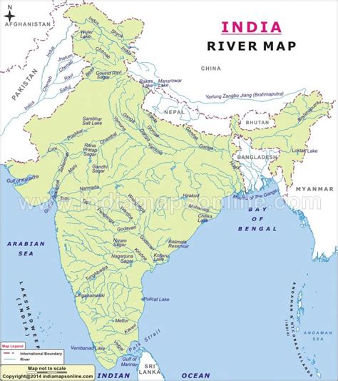 Sindhu river map in India - Sindhu river map of India (Southern Asia - Asia)