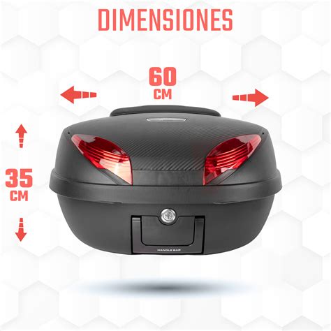 Motometa Detalles Caja Porta Equipaje Para Motocicleta L Kinlley