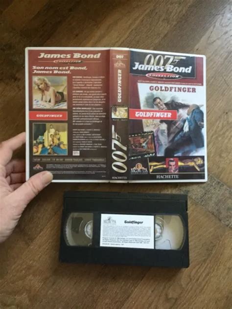 CASSETTE VIDEO VHS CINEMA James Bond 007 Goldfinger Sean Connery 1 EUR