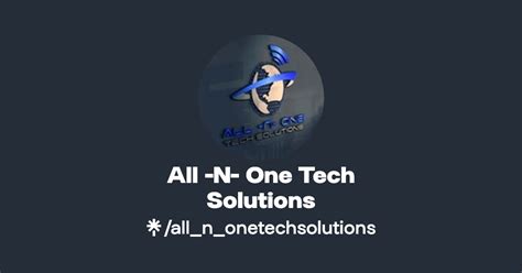 All N One Tech Solutions Linktree