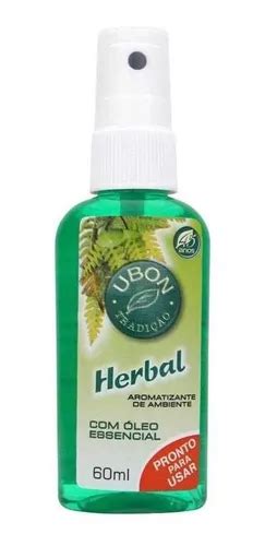 Essência De Herbal Spray 60ml Ubon MercadoLivre