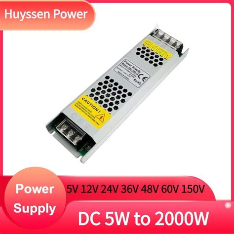 150W Thin Slim Power Supply DC Single Output 12V 12 5A SMPS Transformer