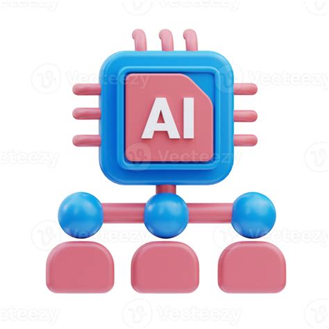 AI Algorithm 3D Illustration 27113276 PNG