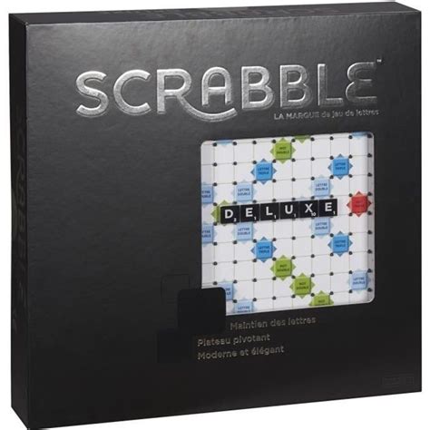 SCRABBLE DELUXE Jeu de société 2 à 4 joueurs 10 ans et