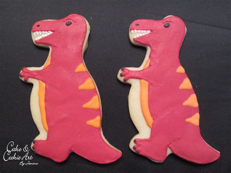 Dinosaur cookies