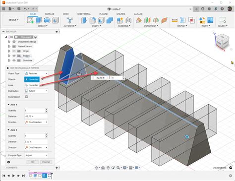 Come Creare Una Serie Rettangolare Di Lavorazioni In Autodesk Fusion