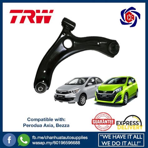 Perodua Axia Bezza TRW Front Lower Arm Control Arms Shopee Malaysia