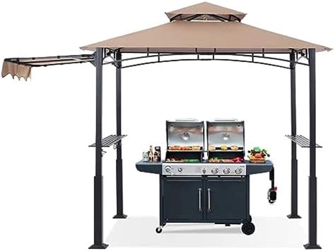 Amazon Warmally X Grill Gazebo Canopy Tent Outdoor Single