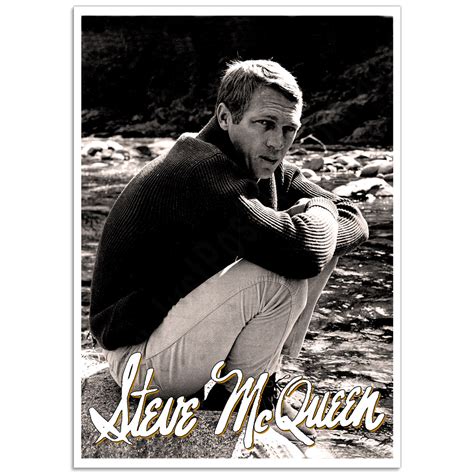 Hollywood Photographic Poster | Steve McQueen, King of Cool | Just Posters