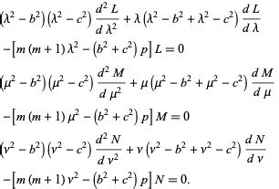 Laplace Equation Confocal Ellipsoidal Coordinates