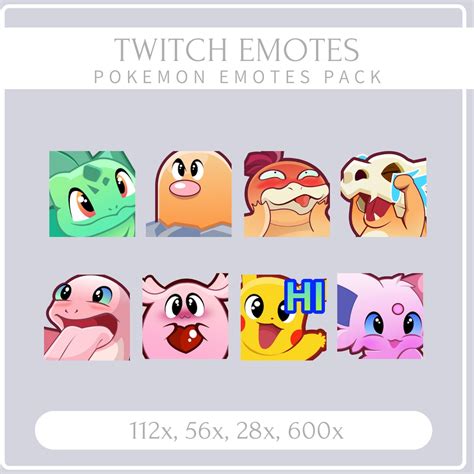 Emotes COLLECTION Pack for Twitch, Emotes Pack, Emotes, Chibi Emote ...