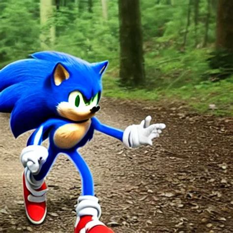 Trail Cam Footage Of Sonic The Hedgehog Stable Diffusion Openart