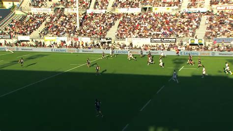 TOP 14 Essai De Nico Janse VAN RENSBURG MHR CA Brive