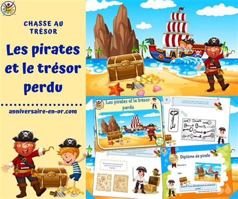 Chasse au trésor enfants pour anniversaire Un Anniversaire en Or