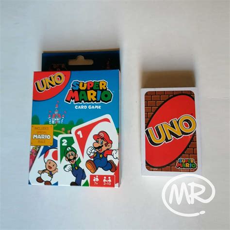 Juego Cartas Uno Super Mario Bros Mundo Roms