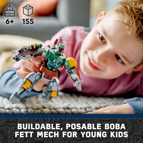 Lego Star Wars Boba Fett Mech Building Toy Set